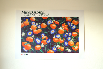 MrngGlory & Orange Peel Poster